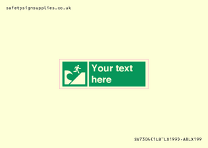 Custom Safe Condition Tsunami evacuation area